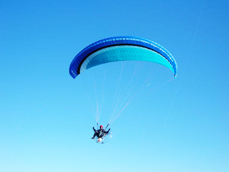 powered paragliding in gurgaon