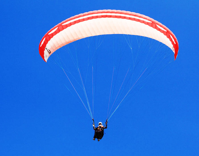 paragliding in india