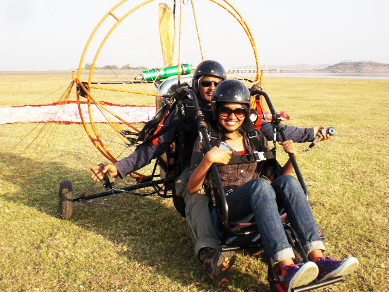 powered paragliding in pune
